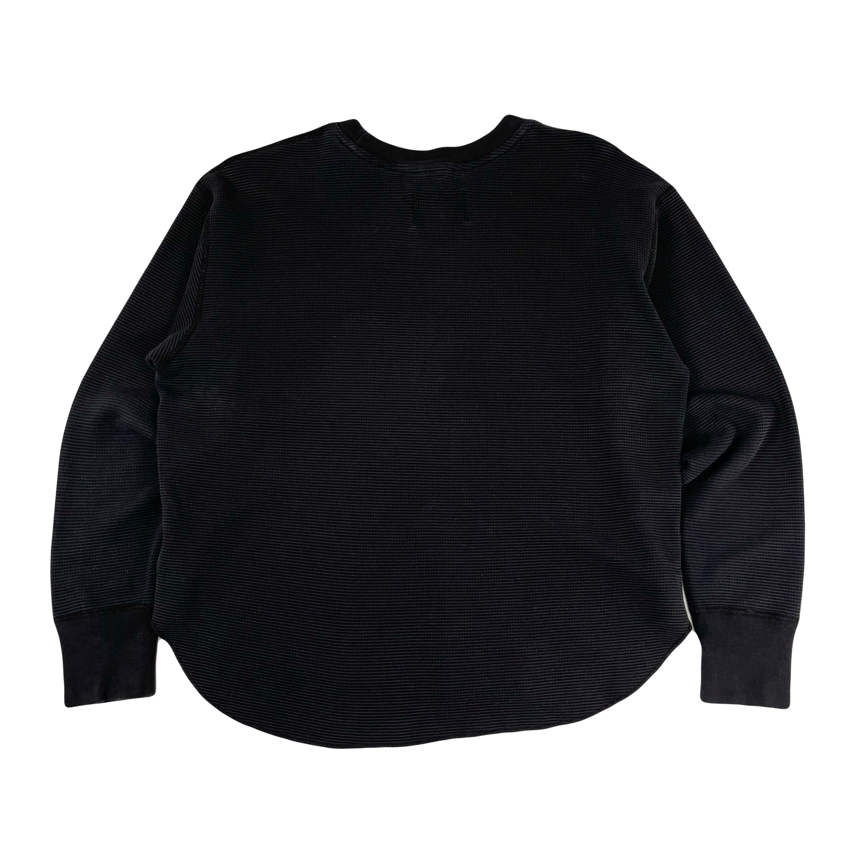 Reigning Champ Blank Waffle Longsleeve Shirt S