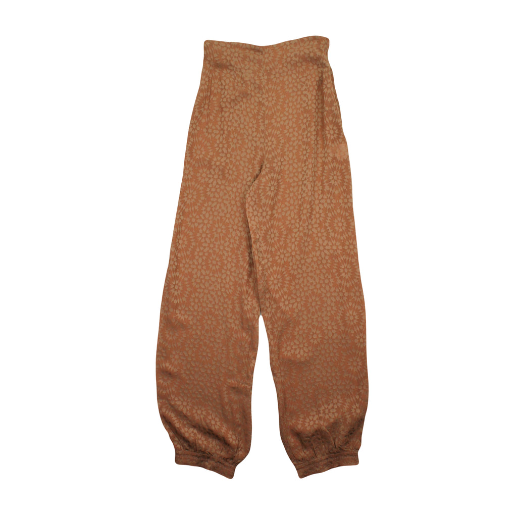 Ozbek Floral Pattern Light Trousers Women's 6