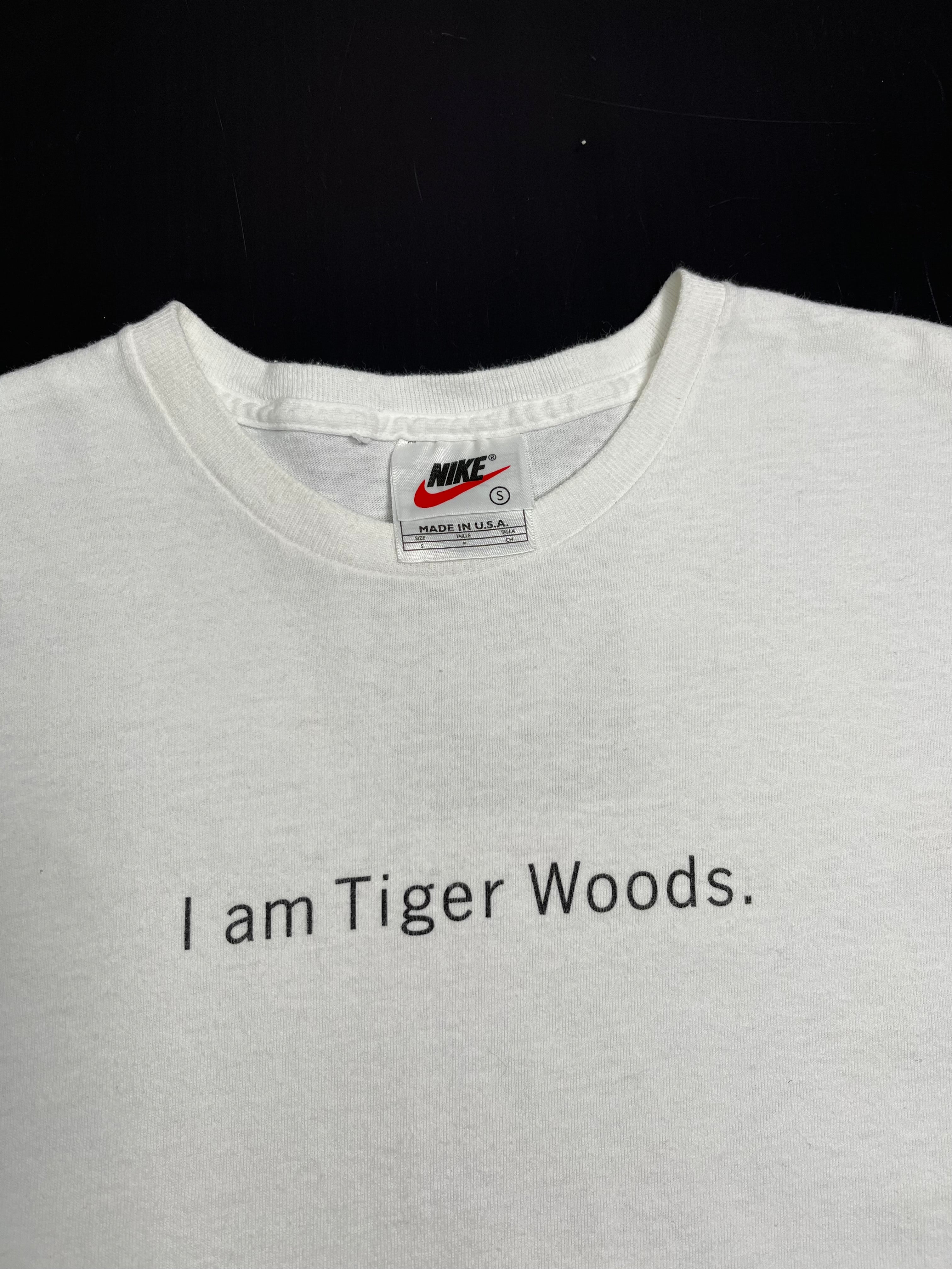 90s I Am Tiger Woods Nike Tee S