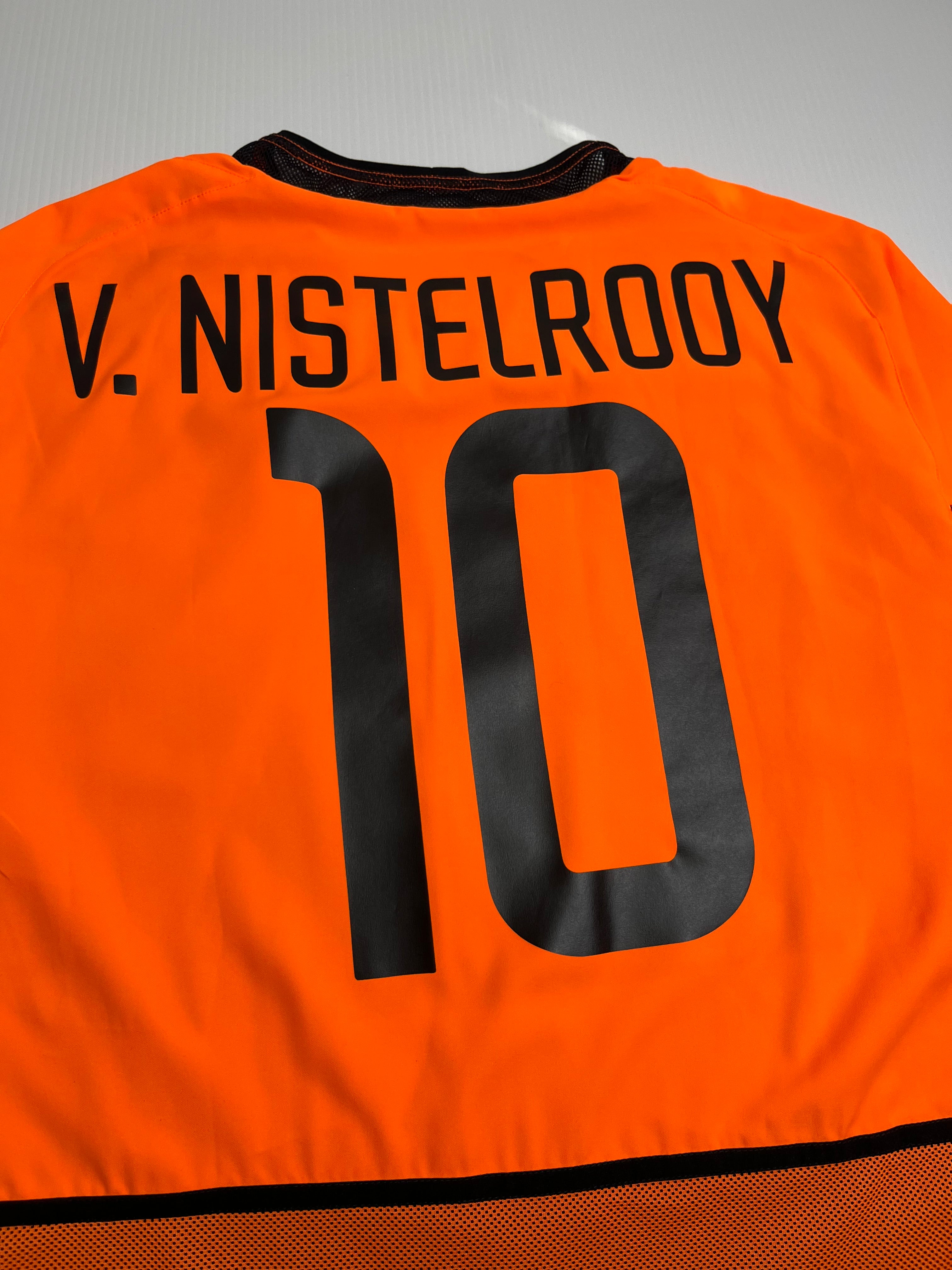 2002 Nike Netherlands Home V. Nistelrooy #10 XL
