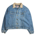 Vintage Lee Stormrider Blanket Lined Denim Jacket XL