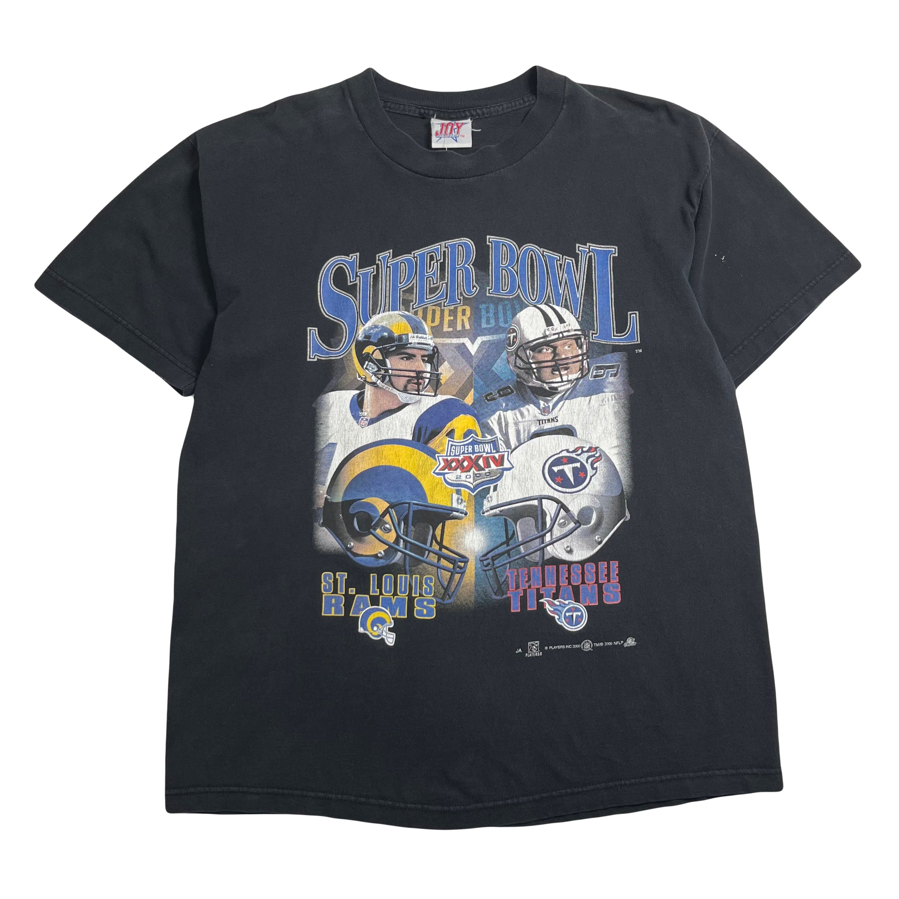 2000 NFL Superbowl Rams vs. Titans Tee L