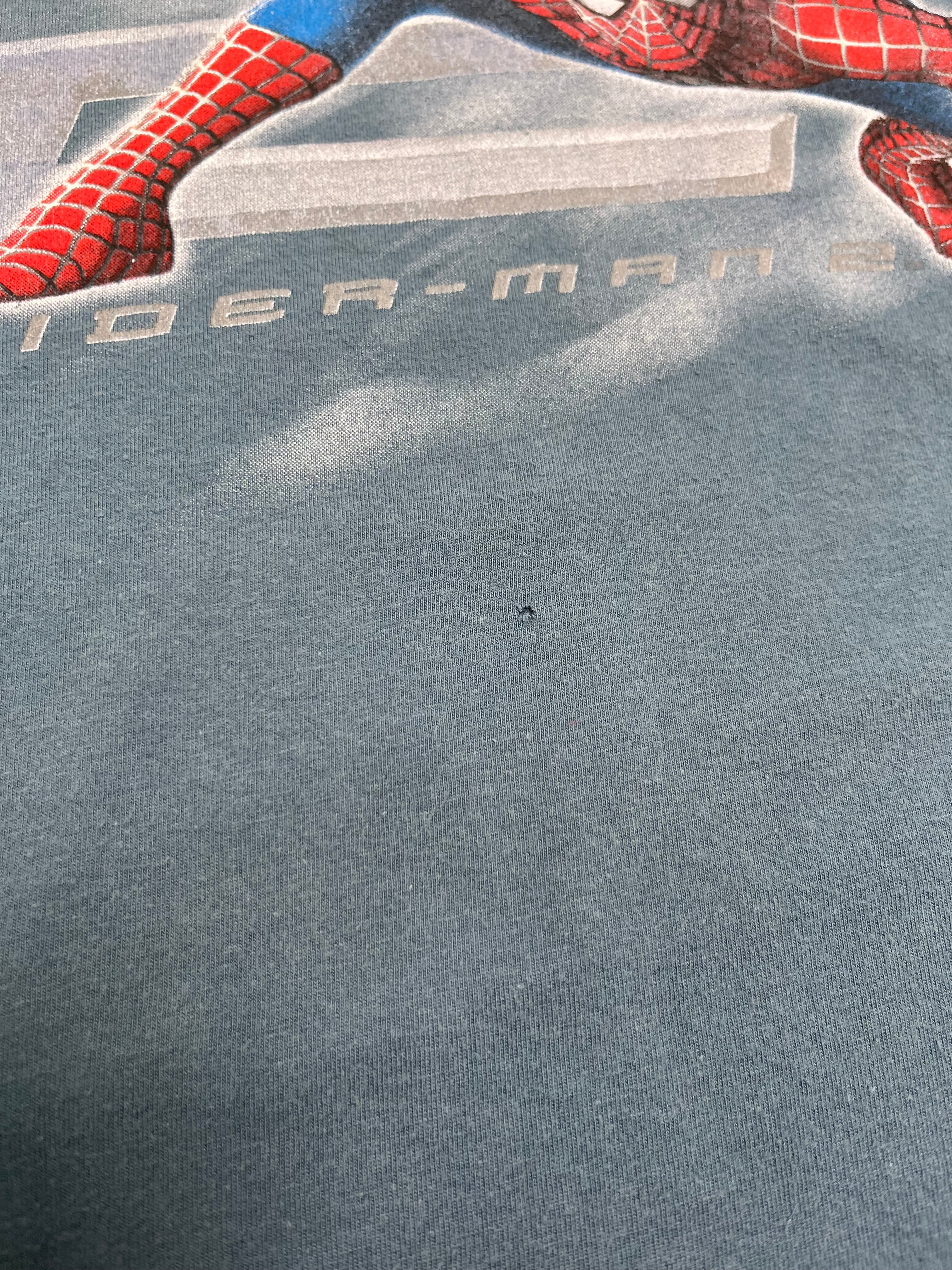 2004 Spider-Man 2 Movie Promo Tee Youth L