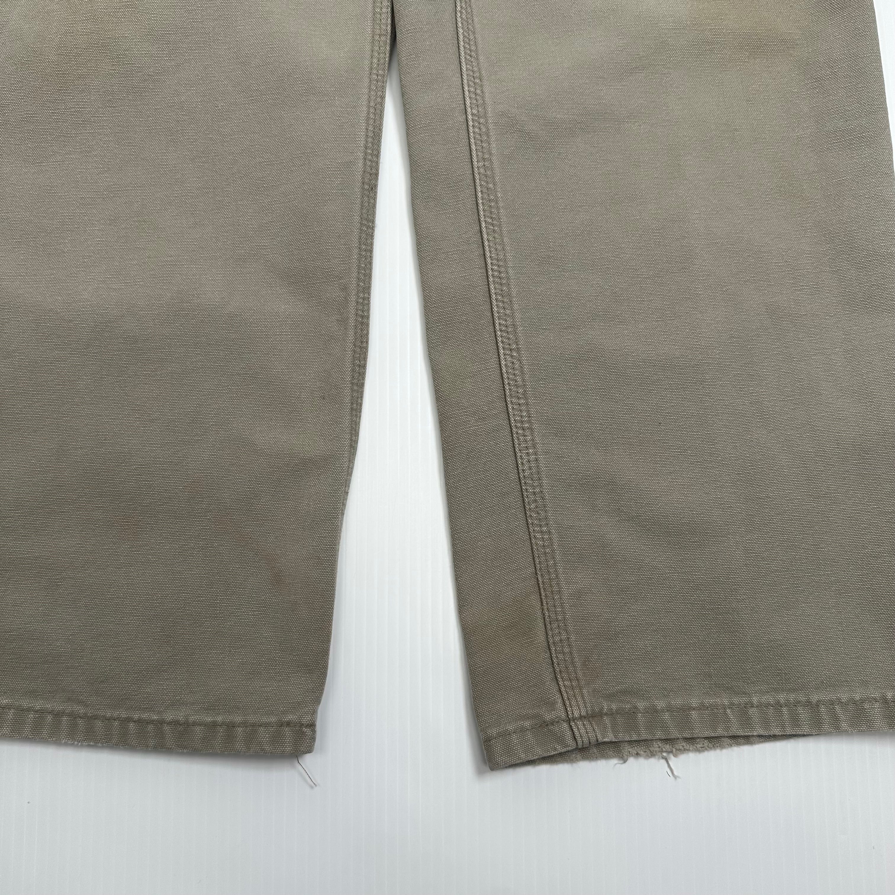Vintage Carhartt Carpenter Faded Denim 34