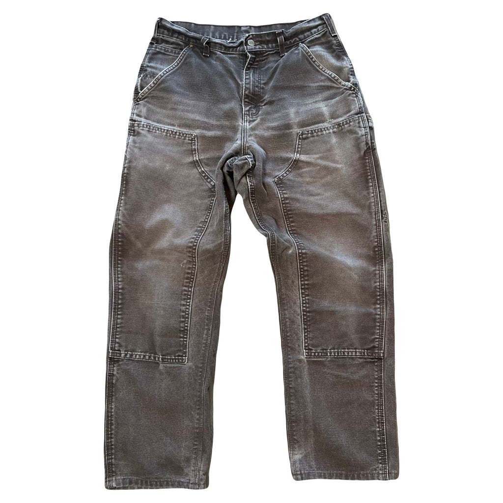 Vintage Carhartt Faded Double Knee Carpenter Denim 30