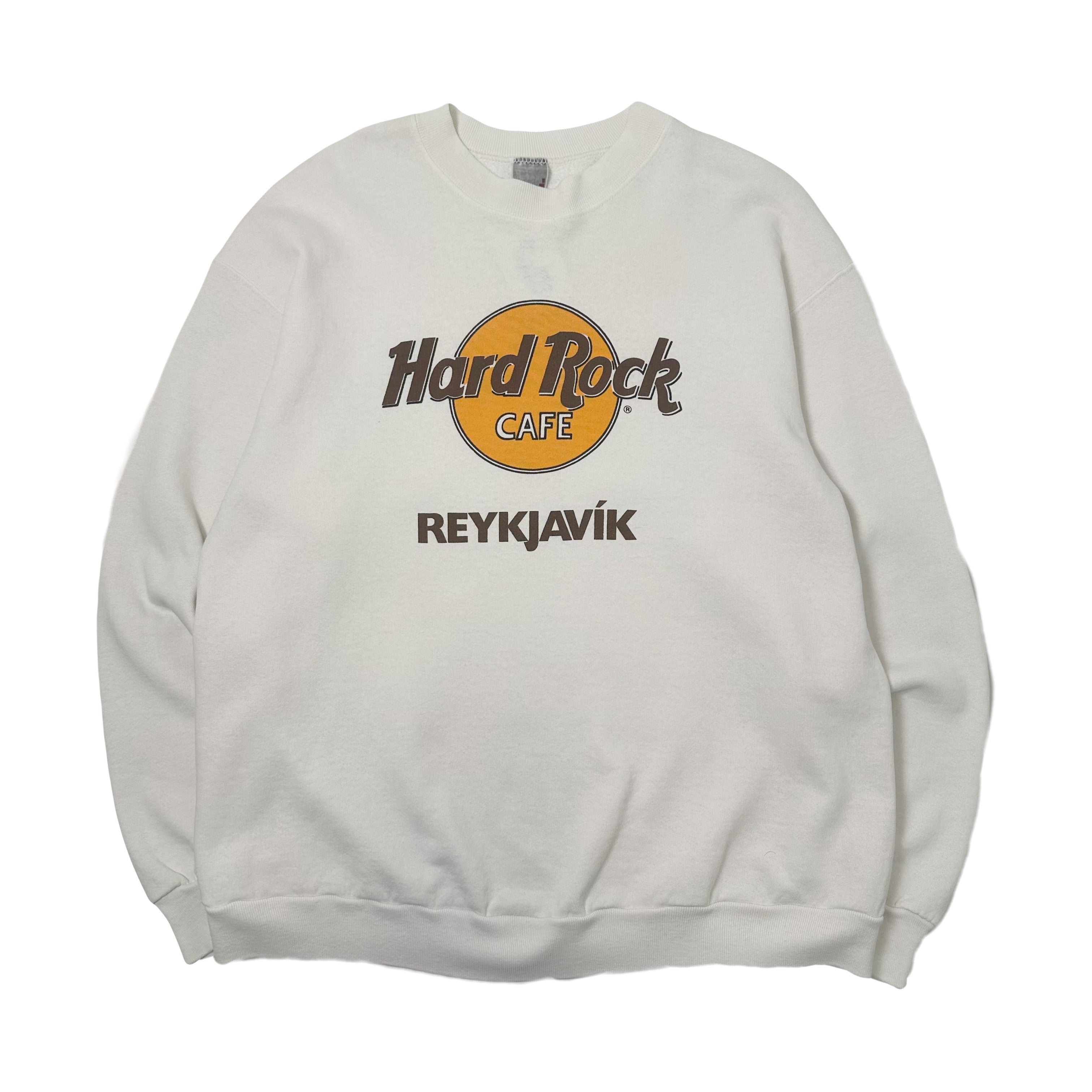 Vintage Hard Rock Cafe Reykjavik Crewneck XL