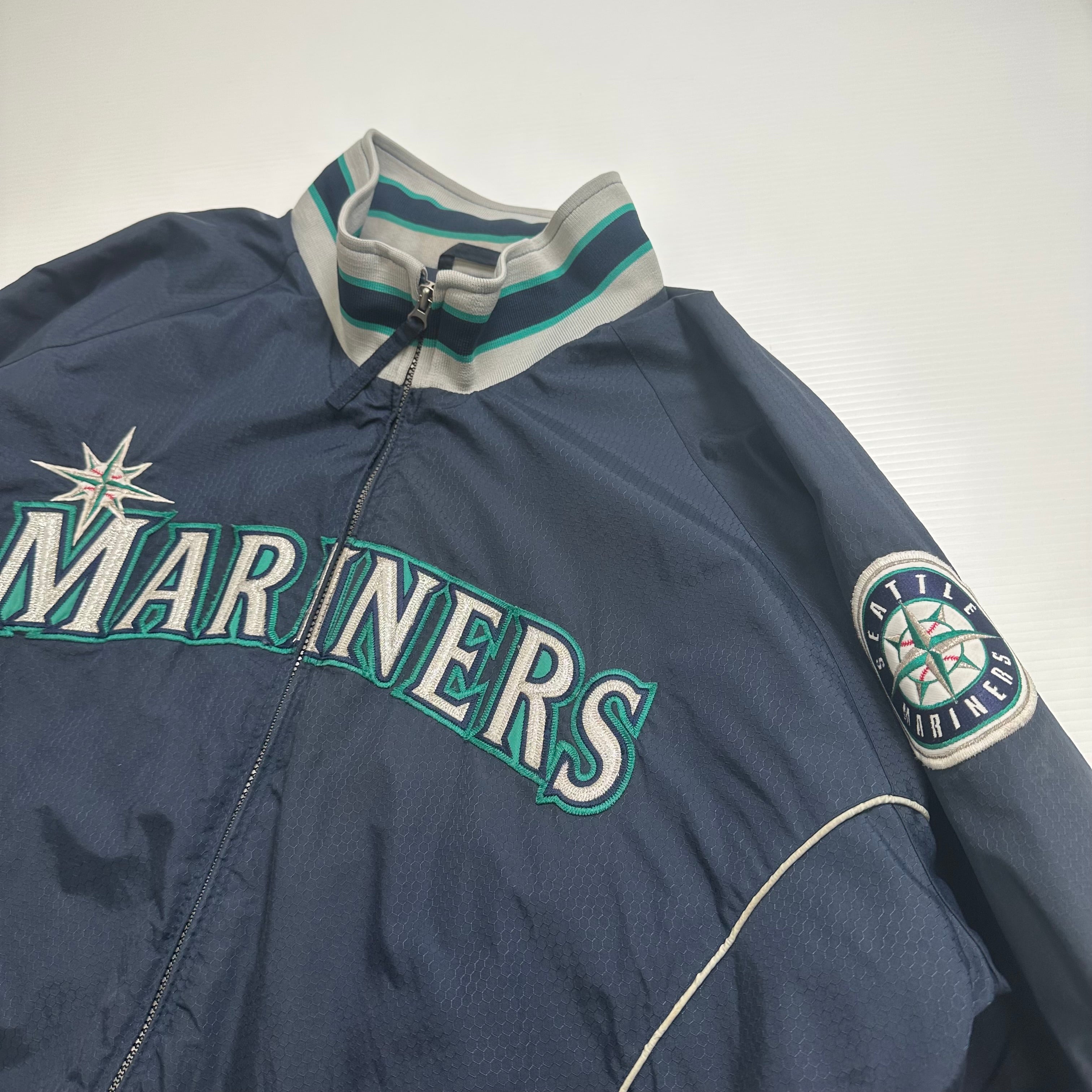 Vintage Majestic Seattle Mariners MLB Bomber Jacket XXL