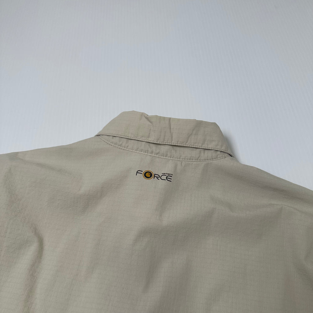 Carhartt Ripstop Short Sleeve Button Up Shirt L