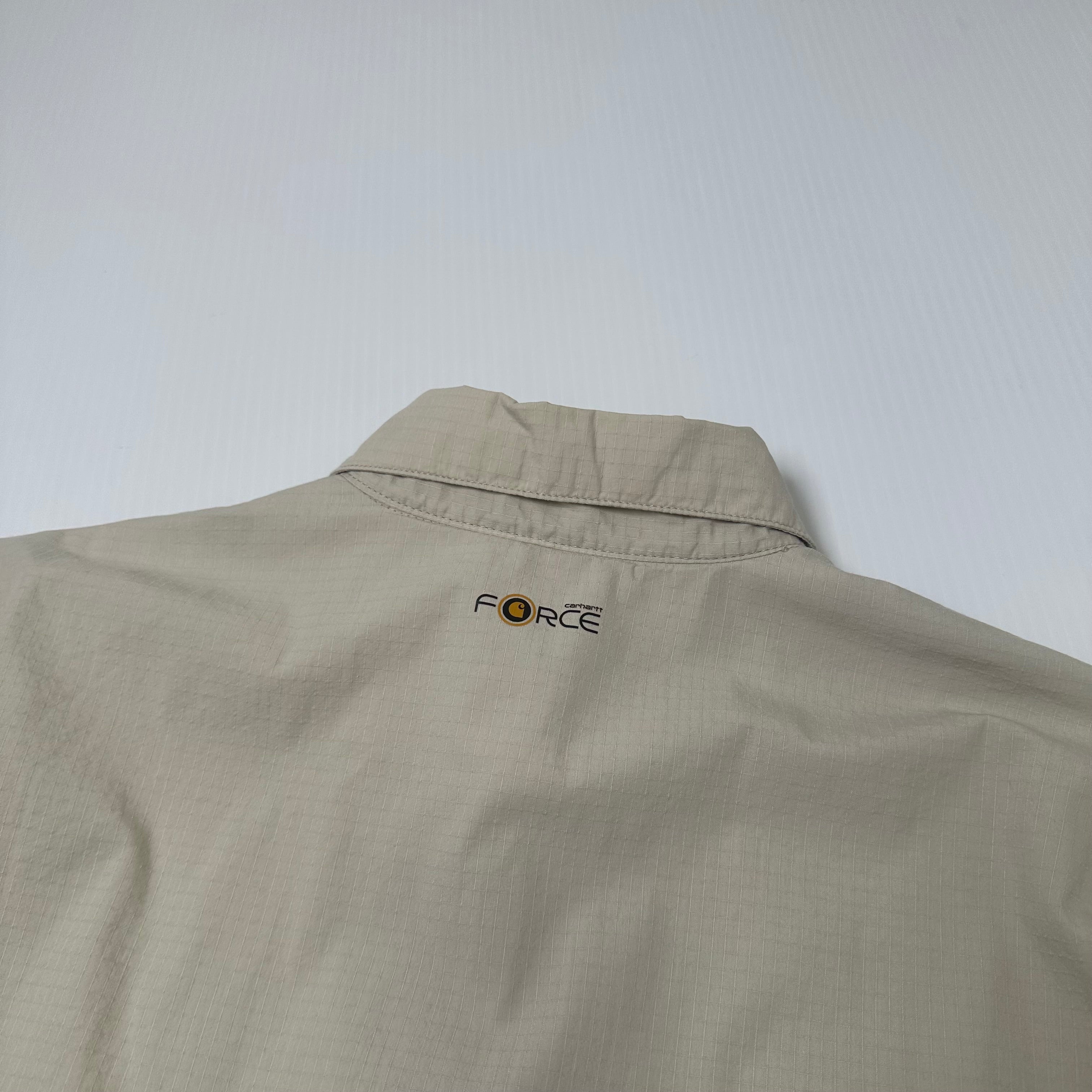 Carhartt Ripstop Short Sleeve Button Up Shirt L
