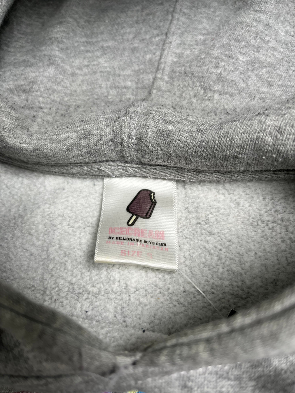 Y2K Ice Cream Characters Graphic Hoodie S
