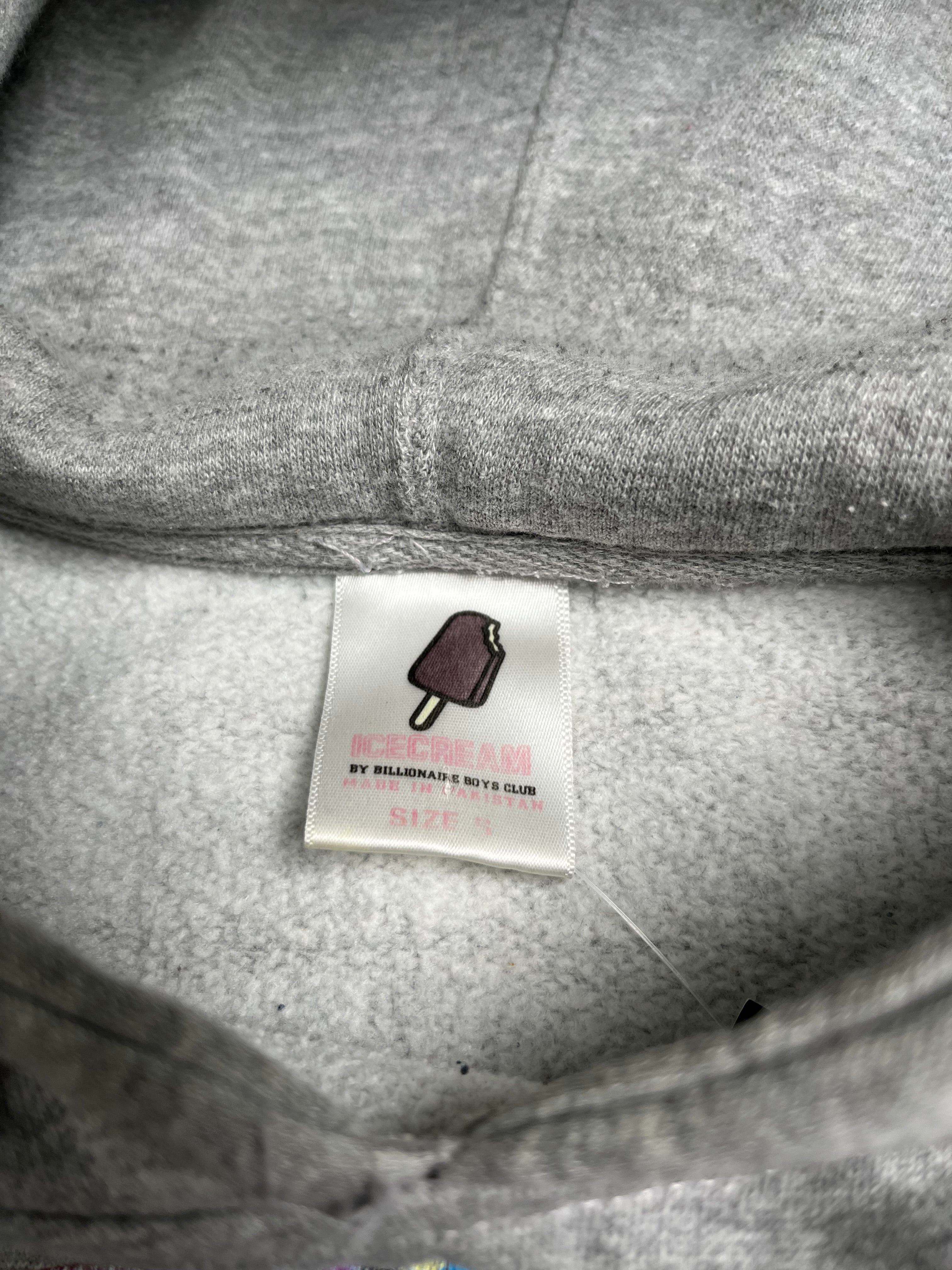 Y2K Ice Cream Characters Graphic Hoodie S