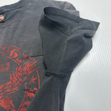 Load image into Gallery viewer, Harley Davidson Cranbrook BC Cropped Faded Graphic Tee L
