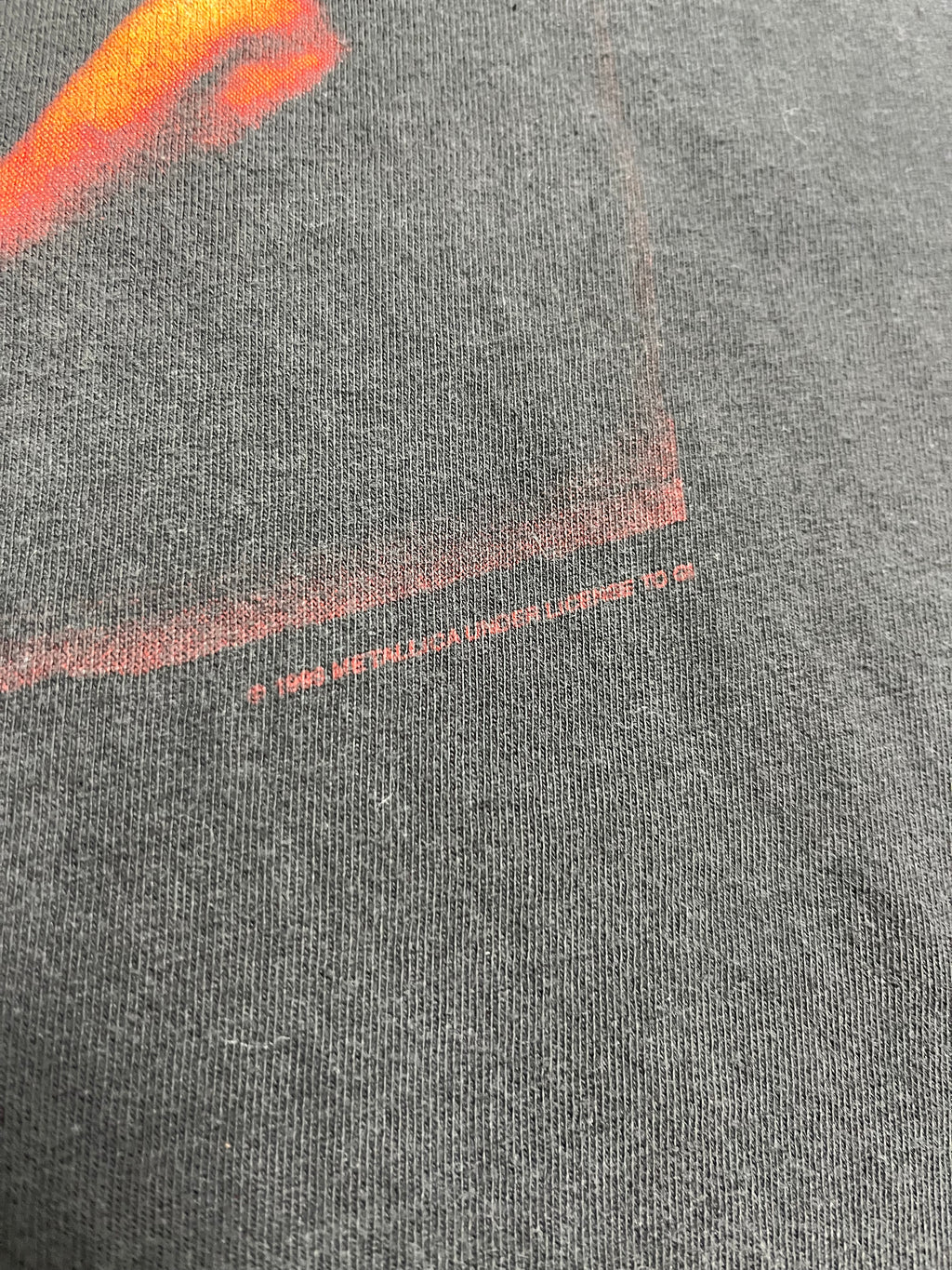 1998 Metallica Summer Tour Tee XL