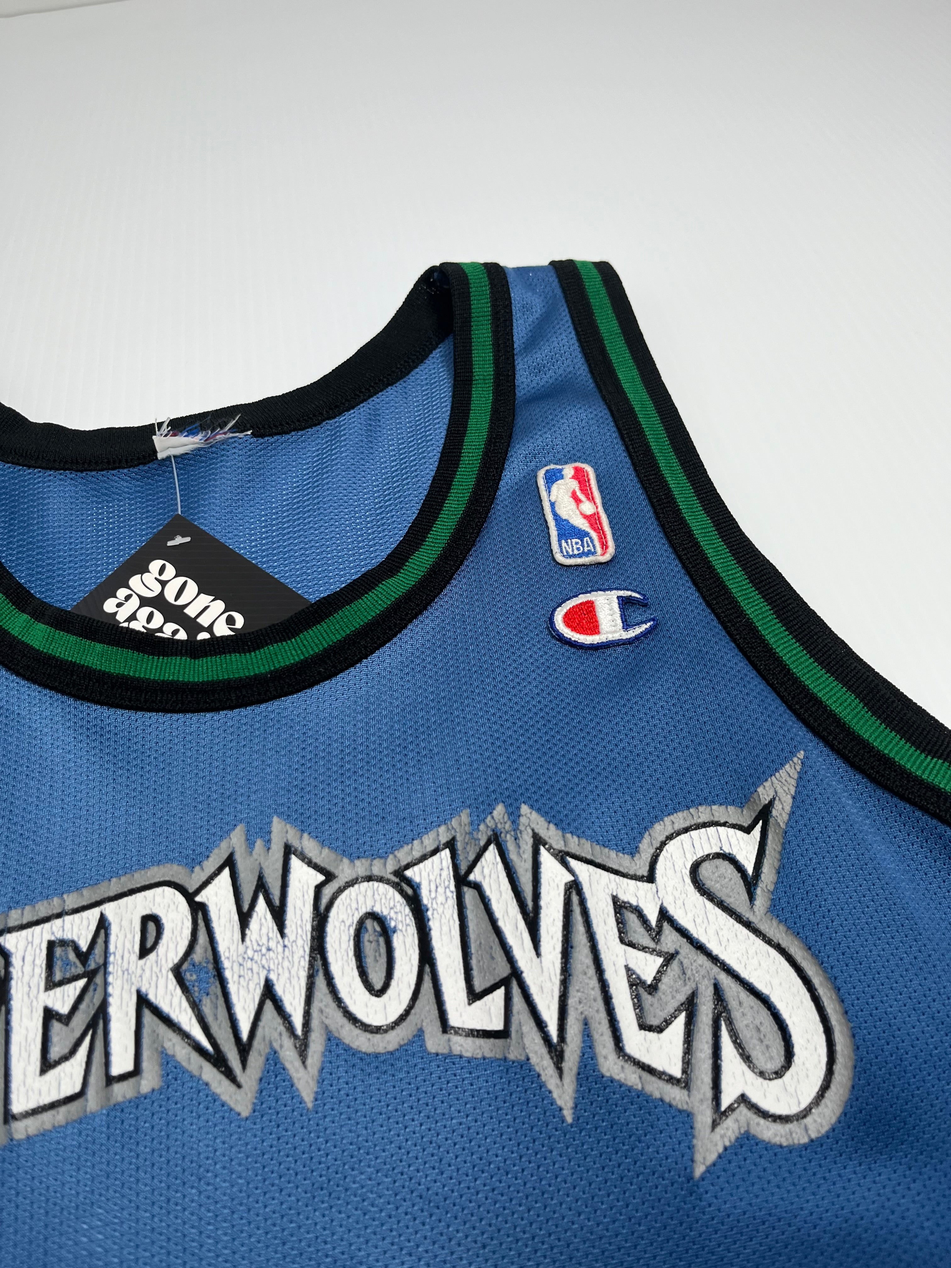 Champion Timberwolves Stephon Marbury NBA Jersey L
