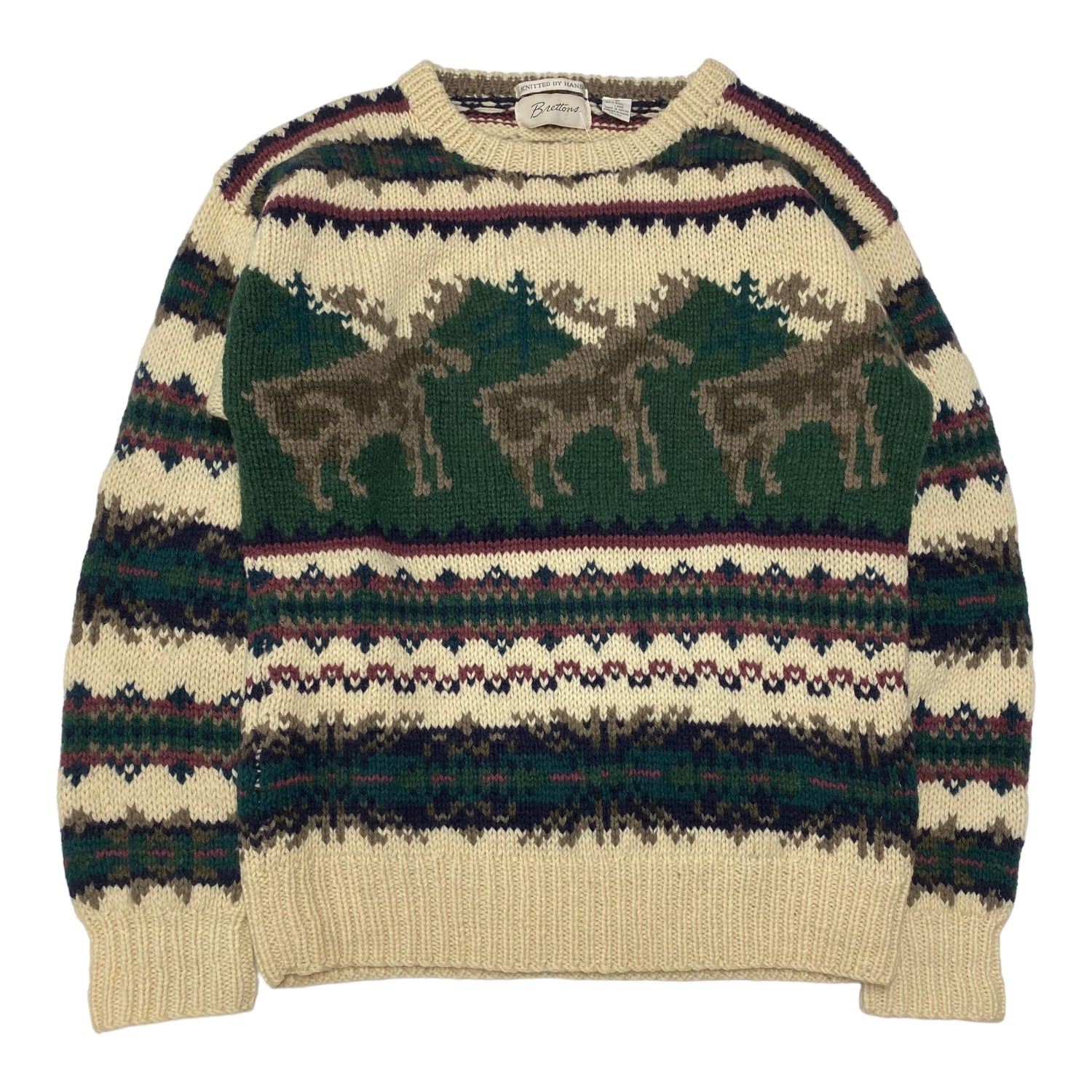 Brettons Knit Patterned Sweater M
