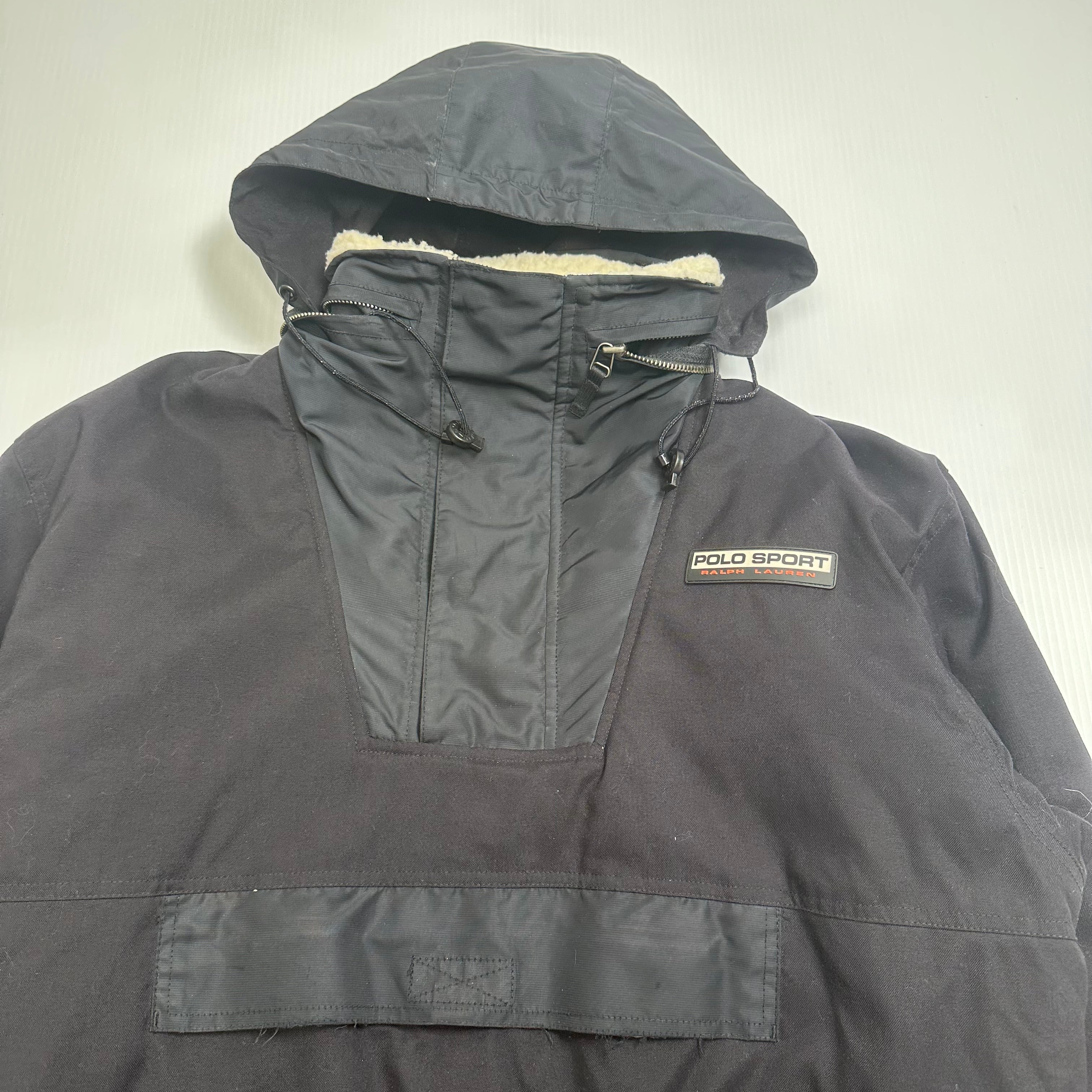 Vintage Polo Sport RL-67 Pullover Parka Coat S