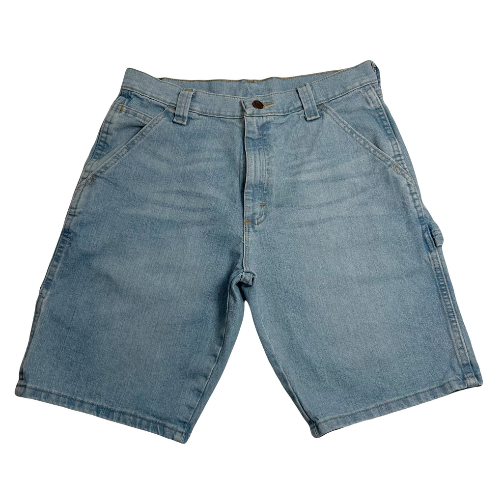 Vintage Wrangler Light Wash Denim Carpenter Shorts 30