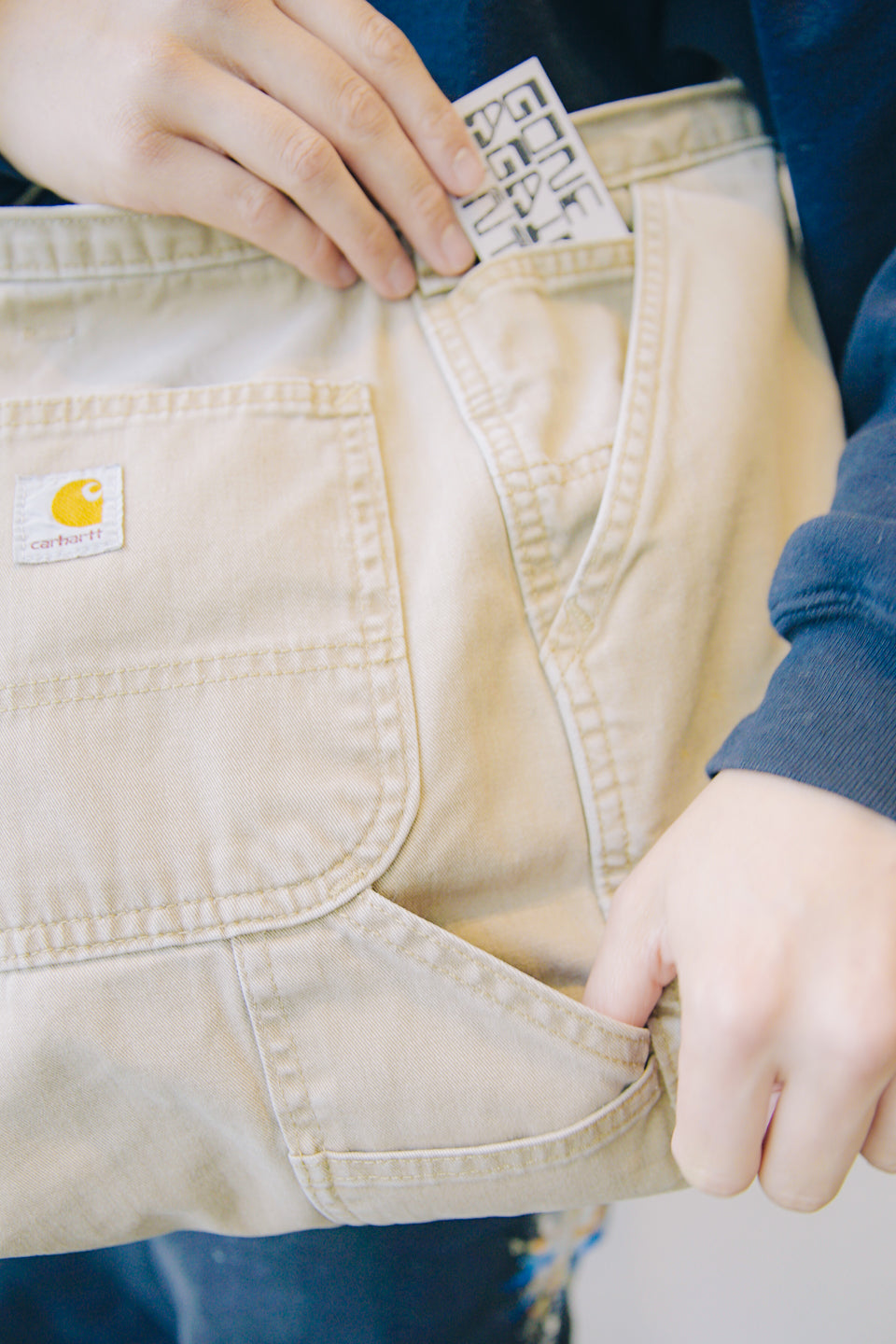 Rework Carhartt Denim Side Bag