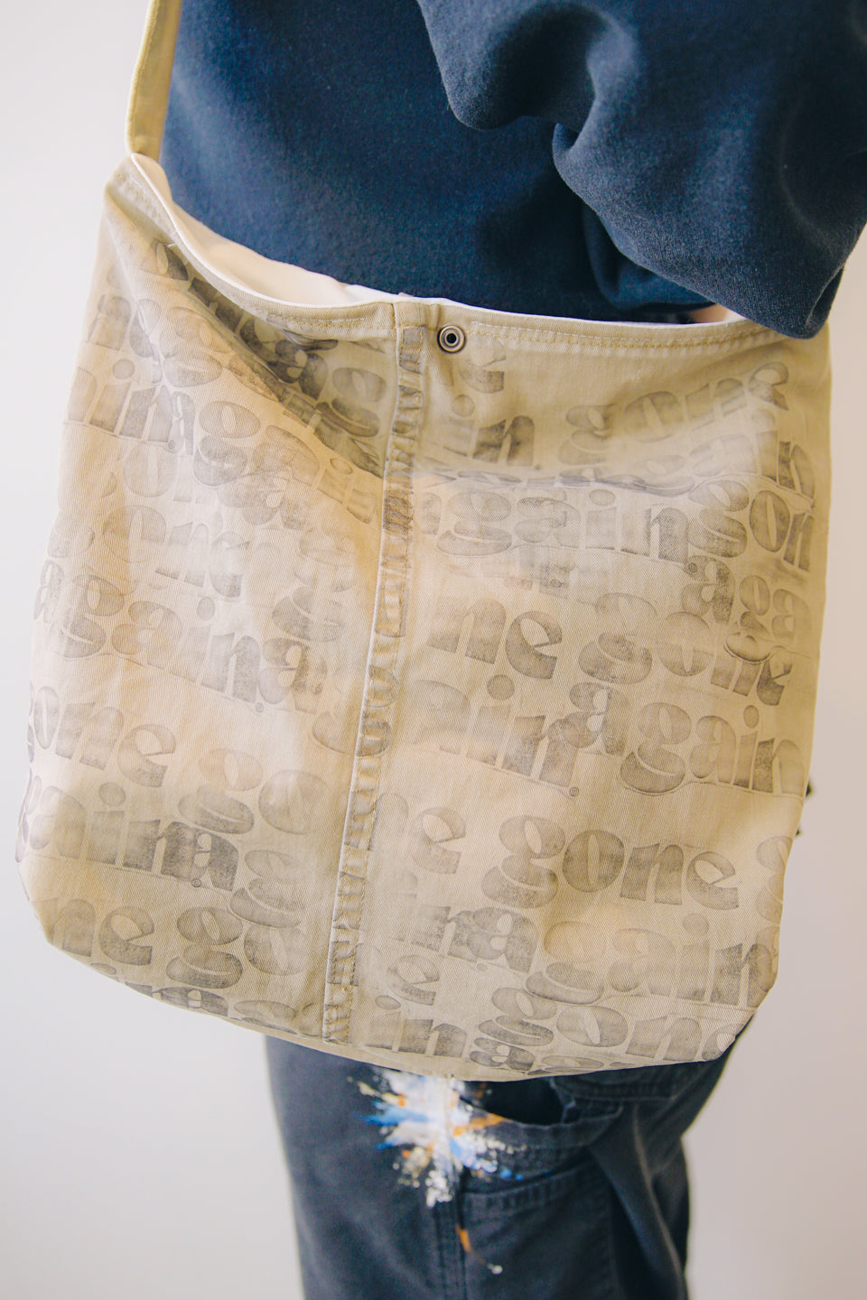 Rework Carhartt Denim Side Bag