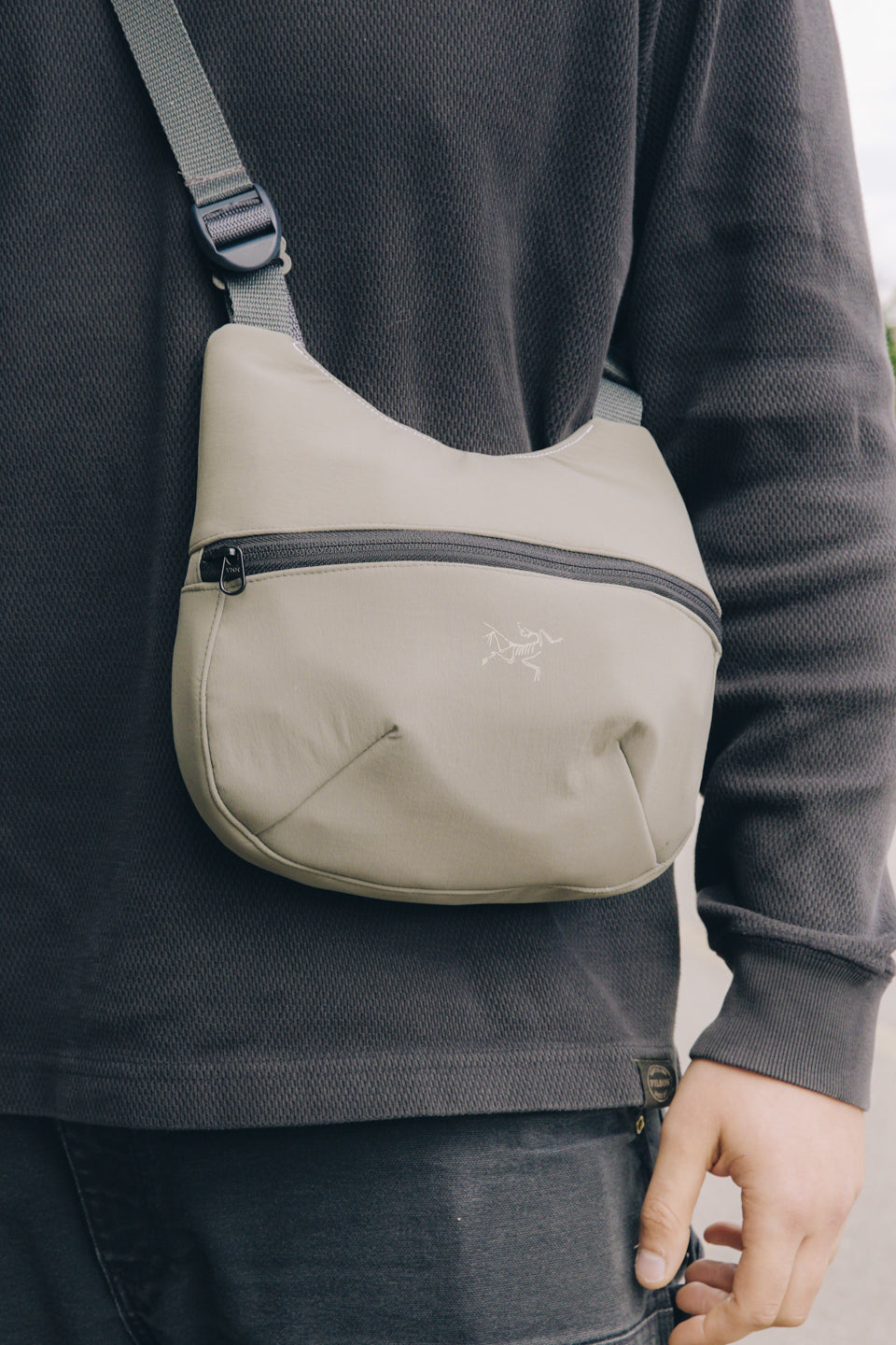 Rework Arc’teryx Softshell Saddle Bag
