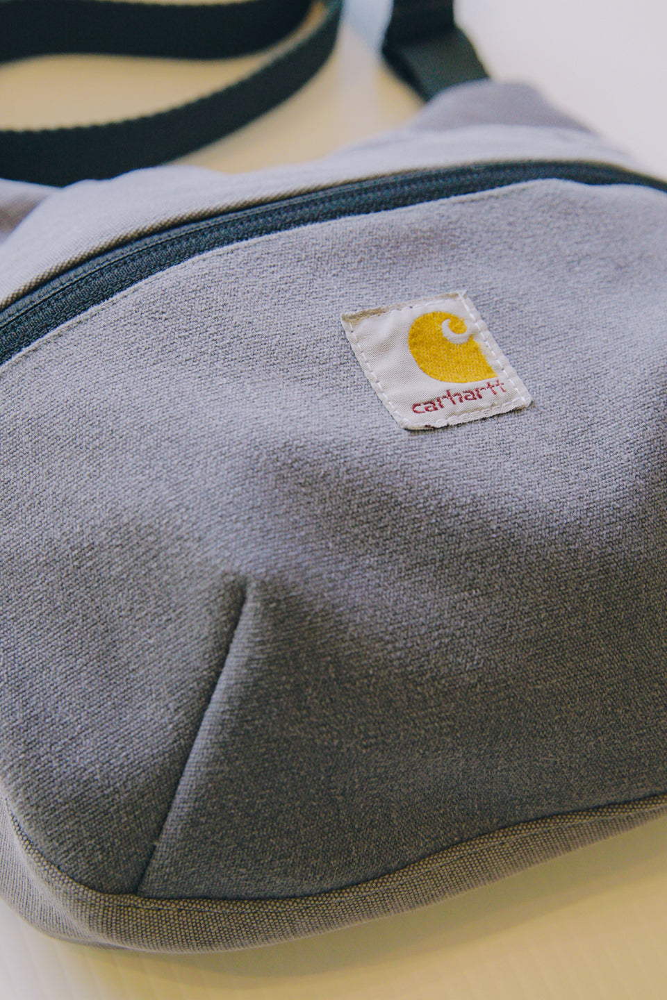 Rework Carhartt Denim Saddle Bag