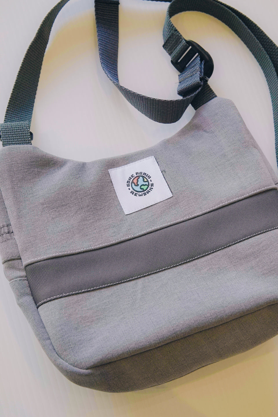 Rework Carhartt Denim Saddle Bag