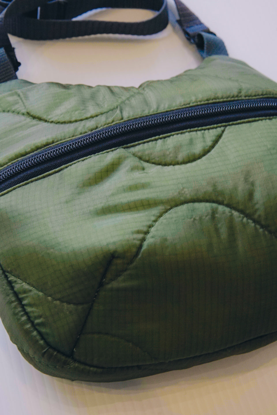 Rework Military Liner Quilted Saddle Bag