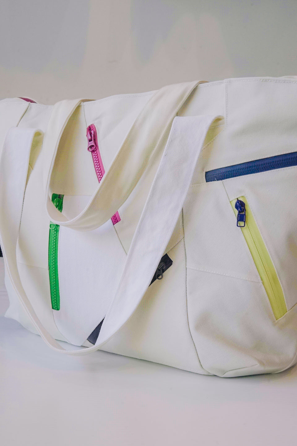 Rework Multi Zip Large Tote Bag 21L