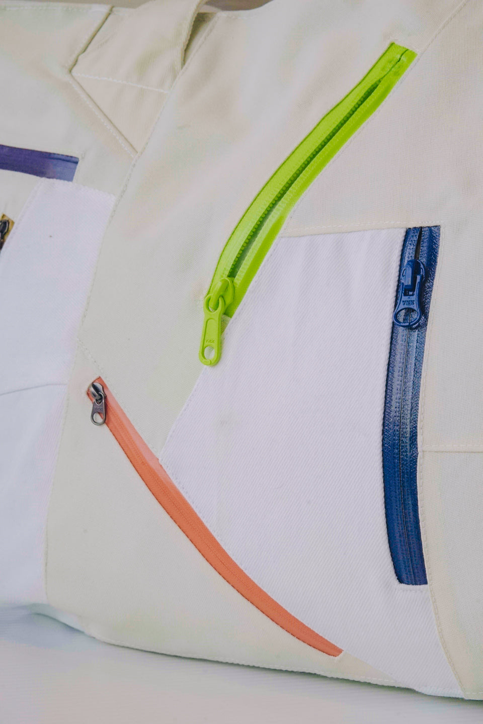 Rework Multi Zip Large Tote Bag 21L