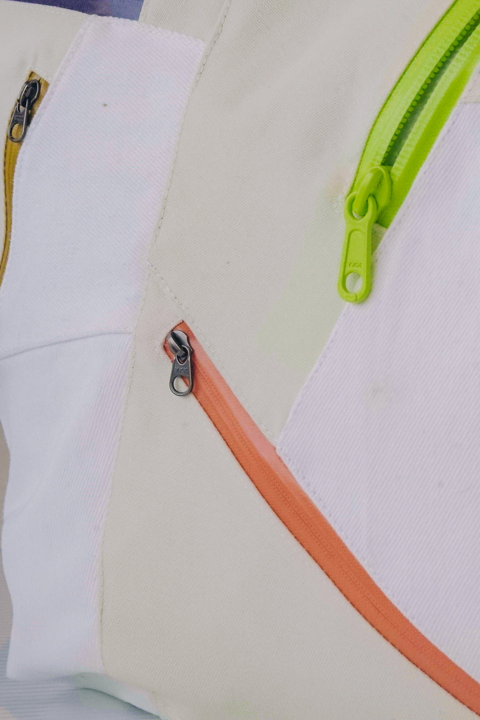 Rework Multi Zip Large Tote Bag 21L