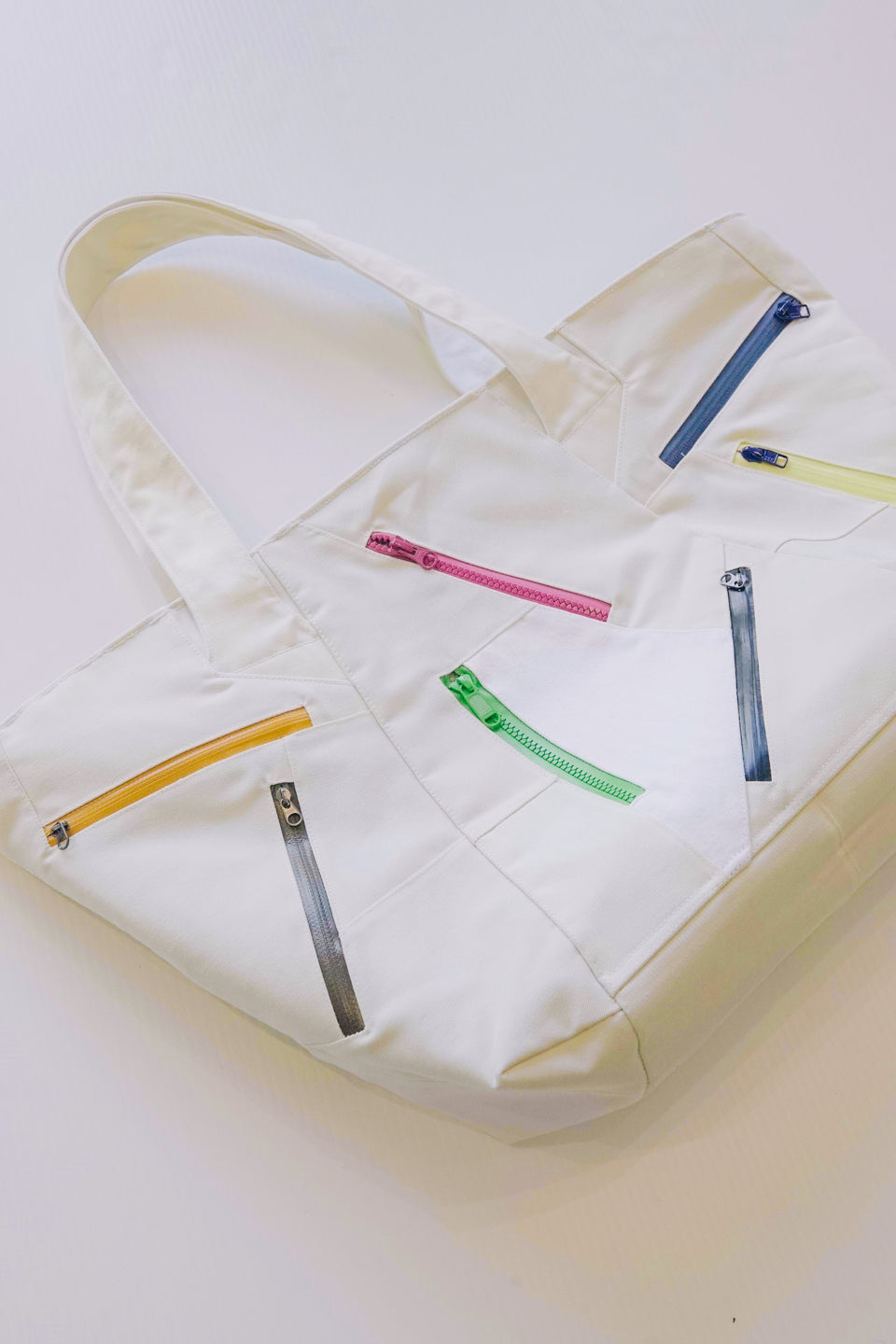 Rework Multi Zip Large Tote Bag 21L