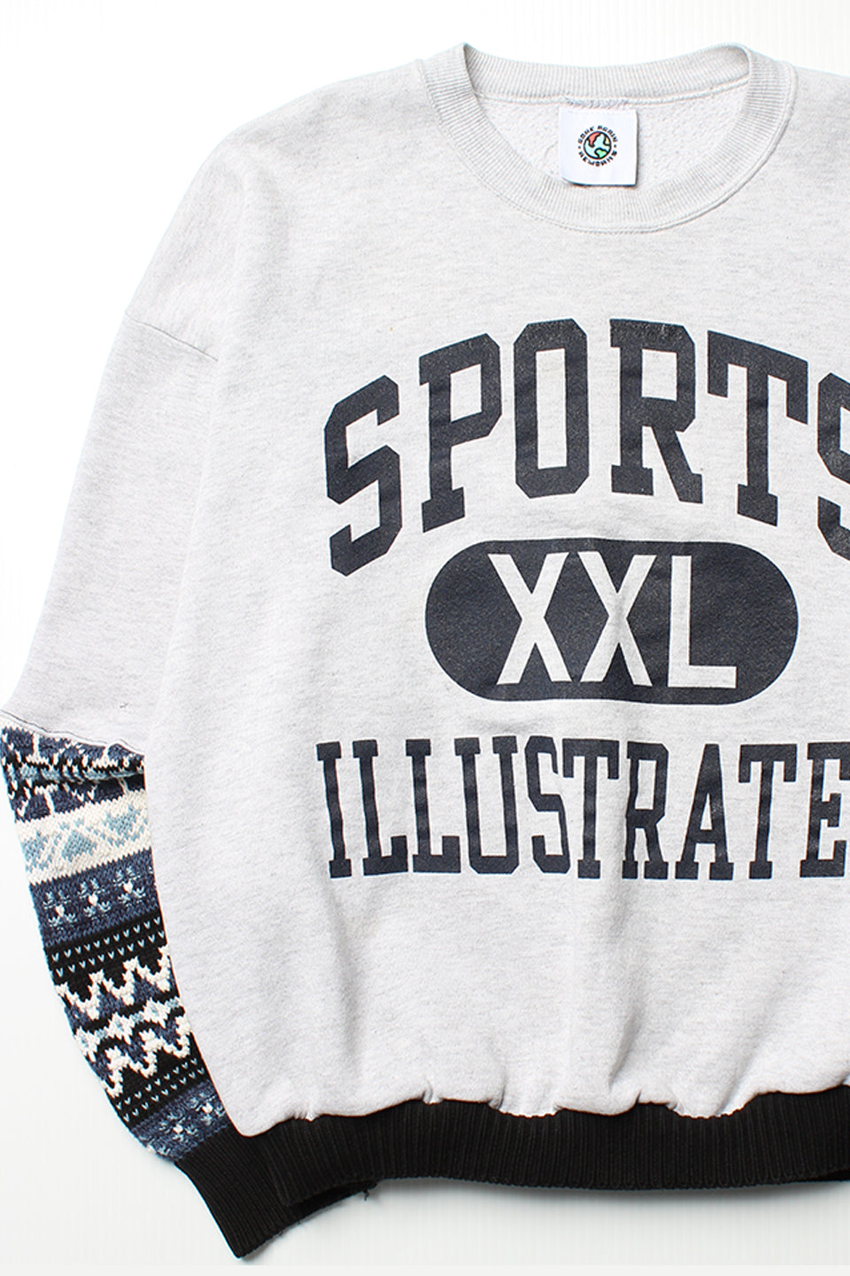 Rework Sports Illustrated Knit Mashup Sweatshirt XL