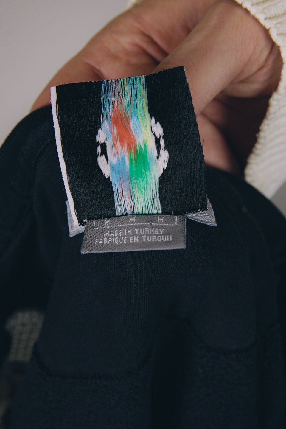 Rework Nike Mini Swoosh Knit Mashup Crewneck M