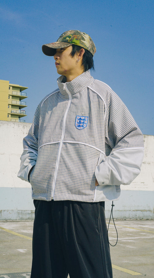 1/1 Custom England Plaid Two Tone Jacket L
