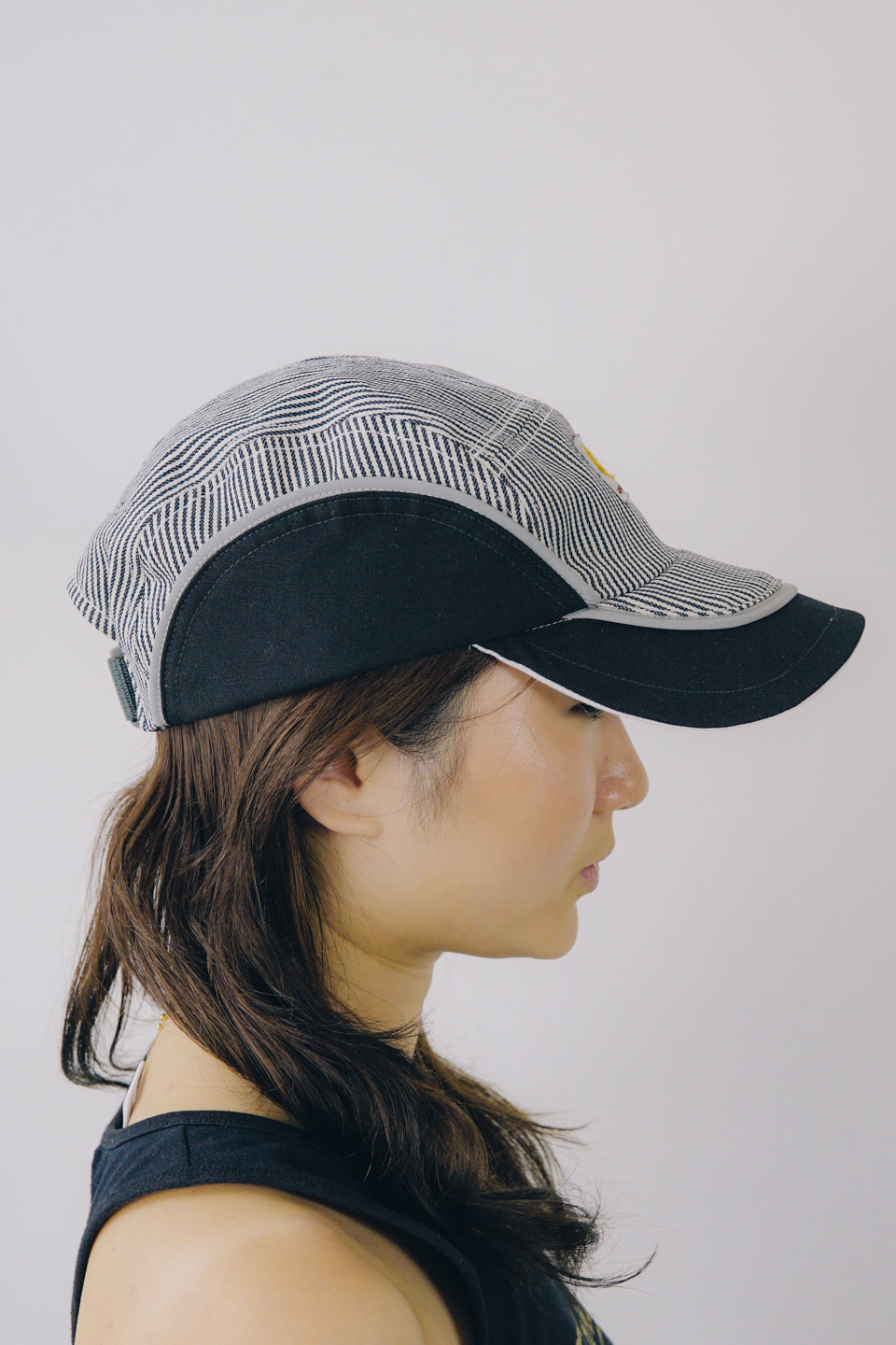 Rework Carhartt Hickory Stripe 5 Panel Hat