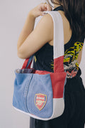 Rework Arsenal FC Adidas Denim Shoulder Bag