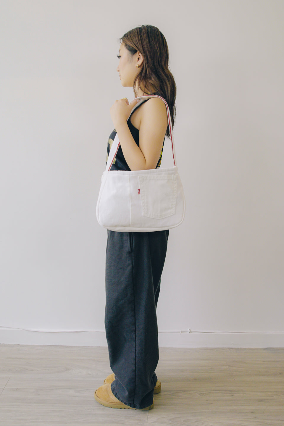 Rework Vintage Levi's Red Tab Denim Shoulder Bag