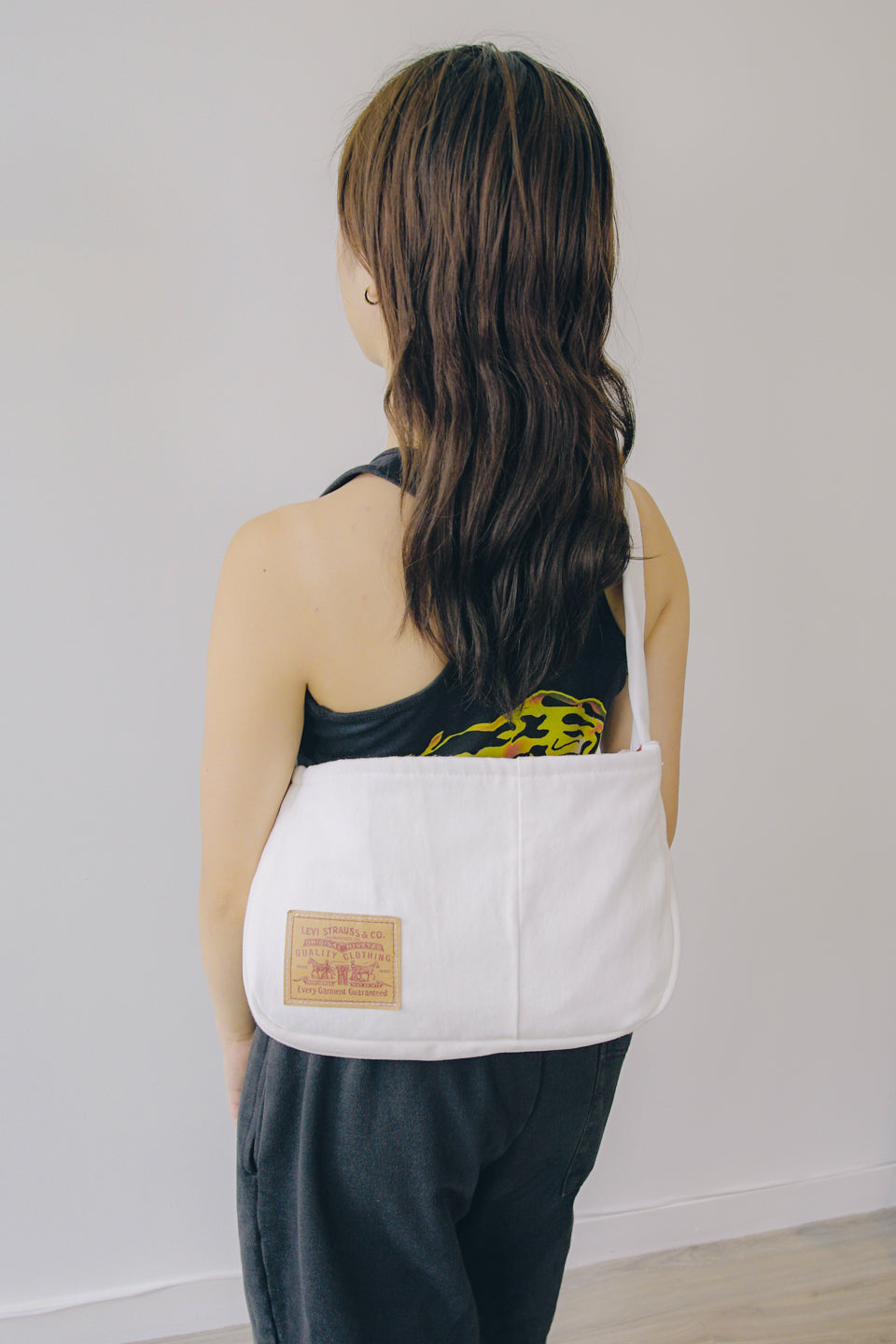 Rework Vintage Levi's Red Tab Denim Shoulder Bag