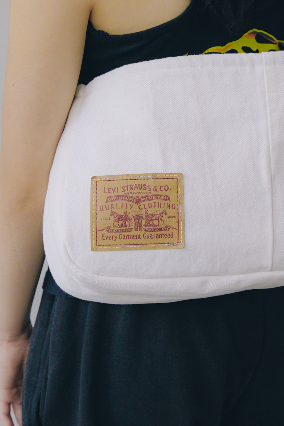 Rework Vintage Levi's Red Tab Denim Shoulder Bag