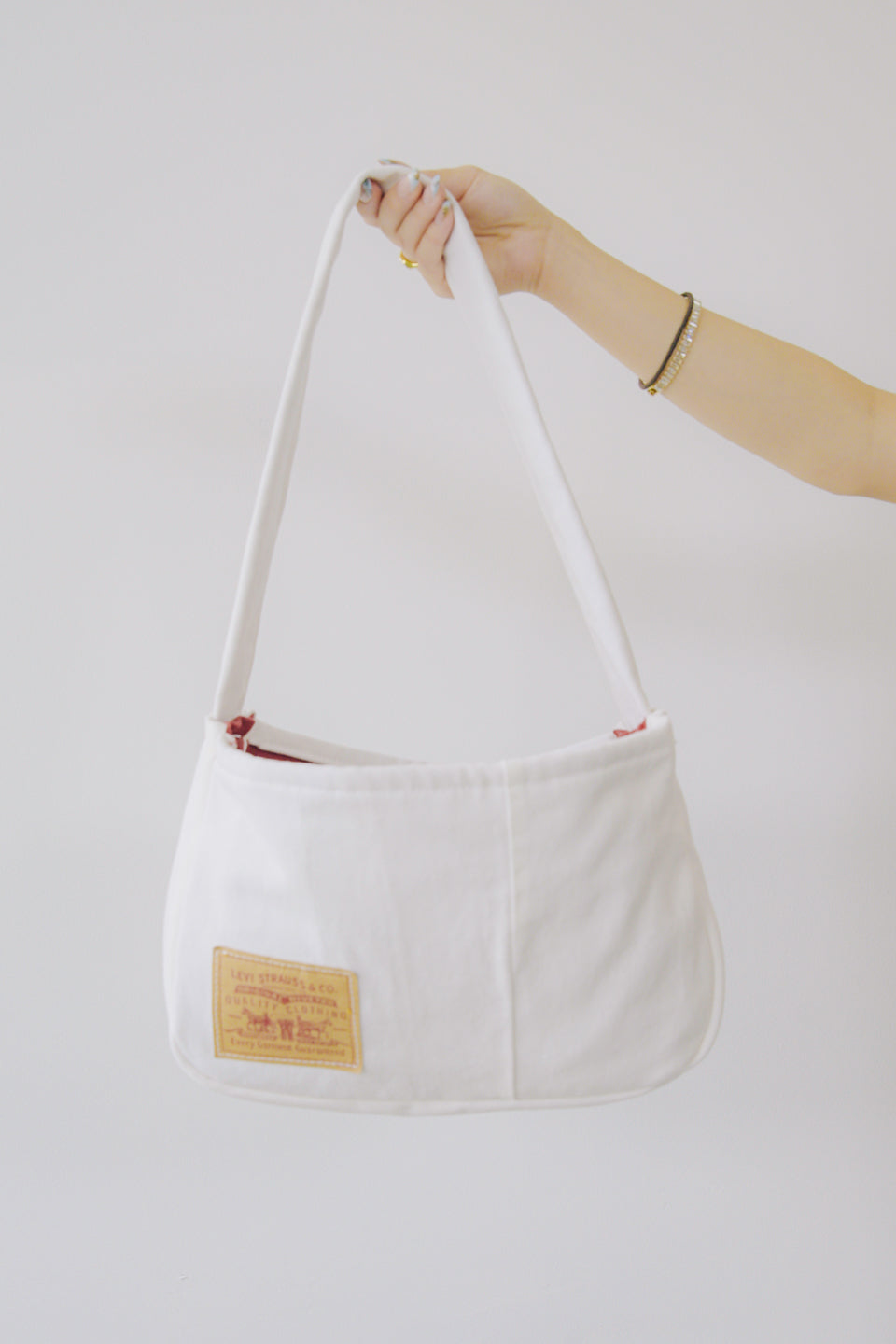 Rework Vintage Levi's Red Tab Denim Shoulder Bag