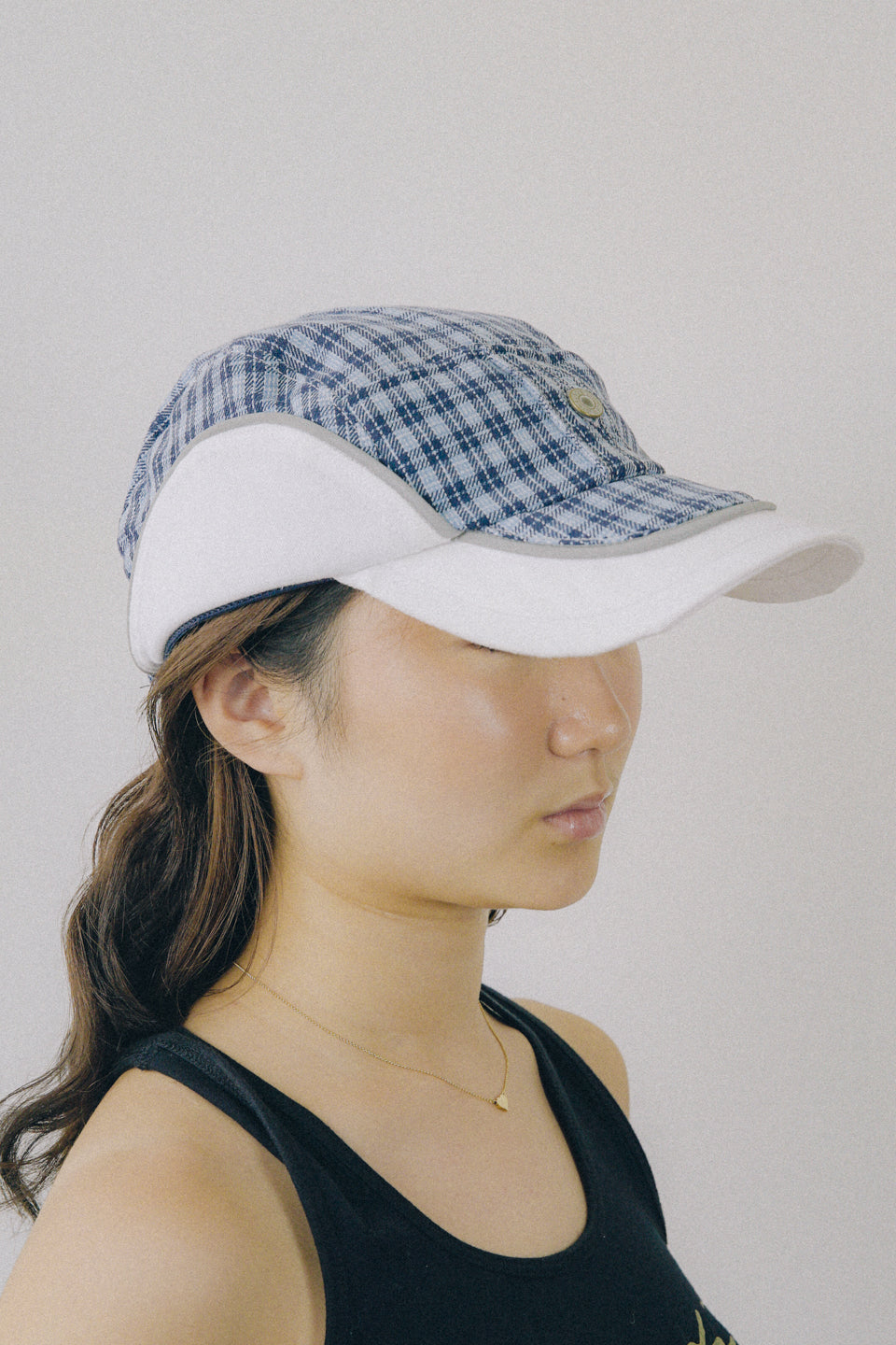 Rework Levi's Flannel Plaid 5 Panel Hat