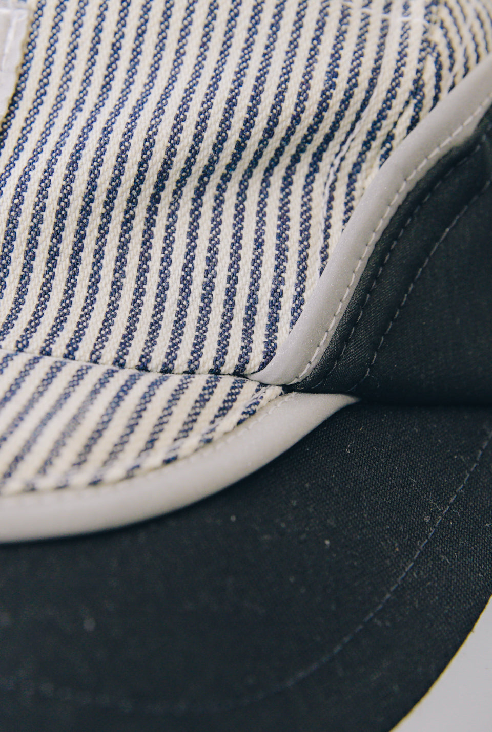 Rework Carhartt Hickory Stripe 5 Panel Hat