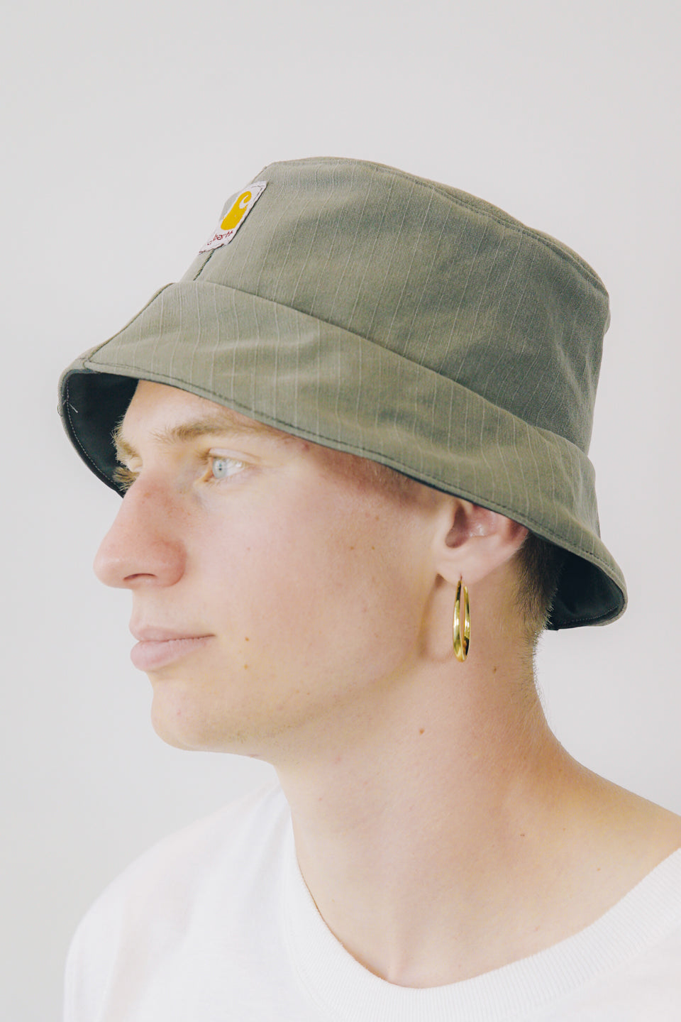 Rework Carhartt Ripstop Reversible Bucket Hat S/M