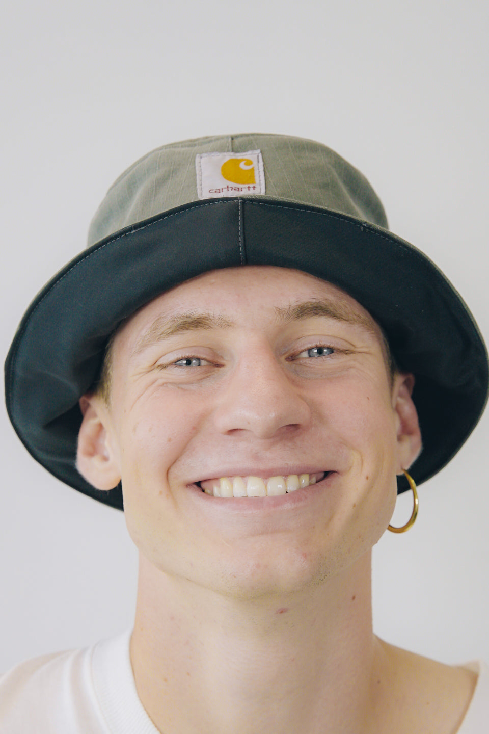Rework Carhartt Ripstop Reversible Bucket Hat S/M