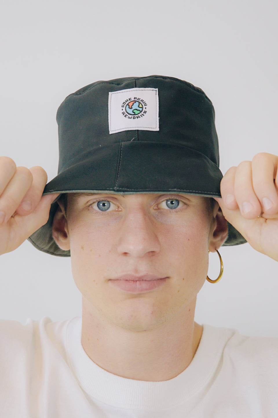 Rework Carhartt Ripstop Reversible Bucket Hat S/M