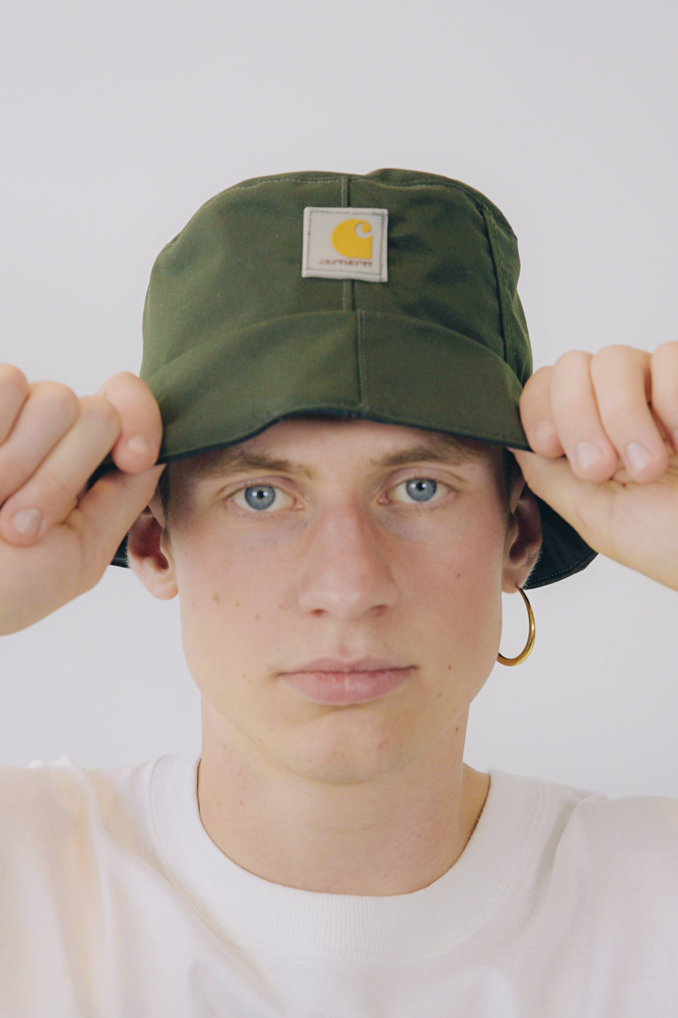 Rework Carhartt Nylon Reversible Bucket Hat S/M