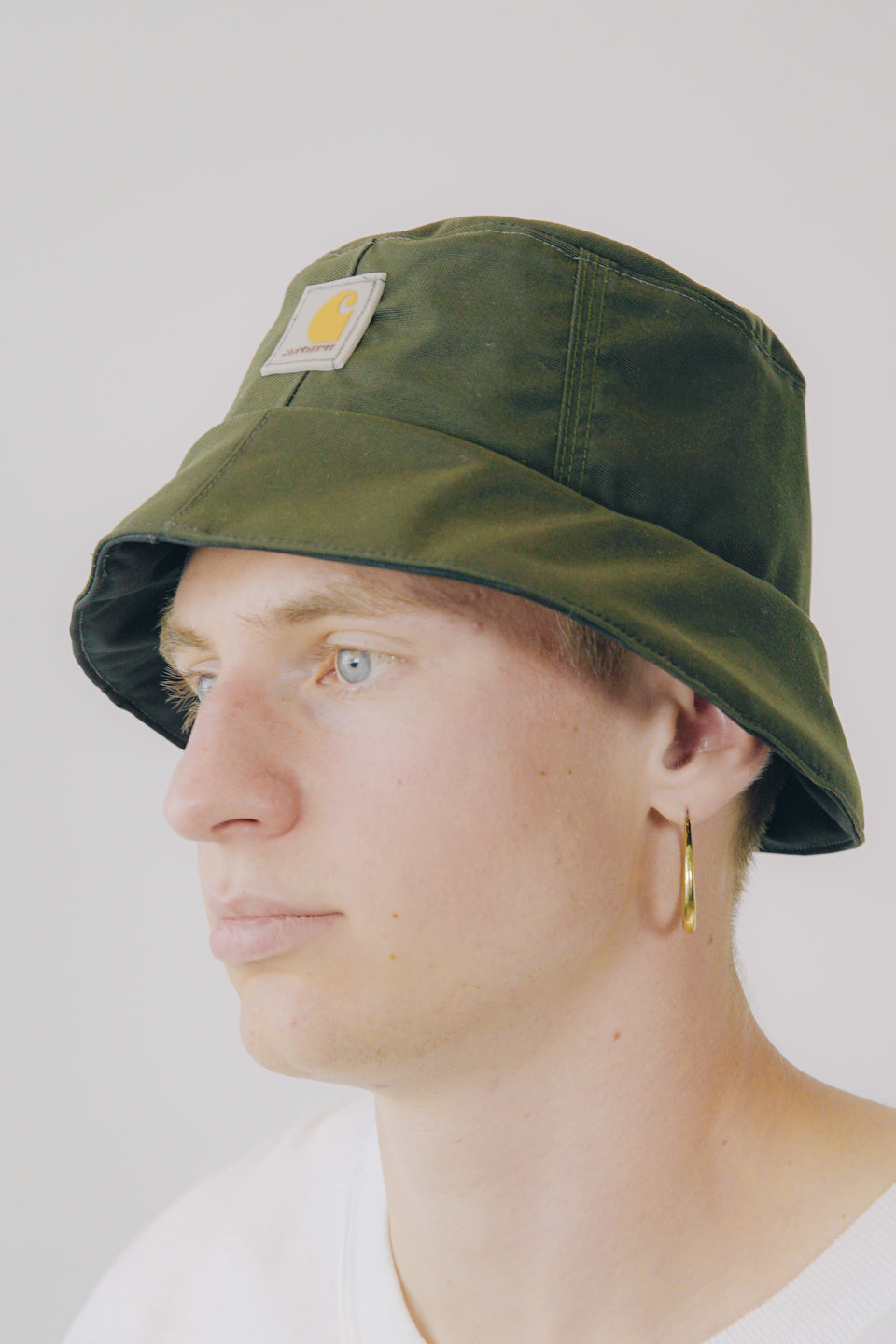 Rework Carhartt Nylon Reversible Bucket Hat S/M