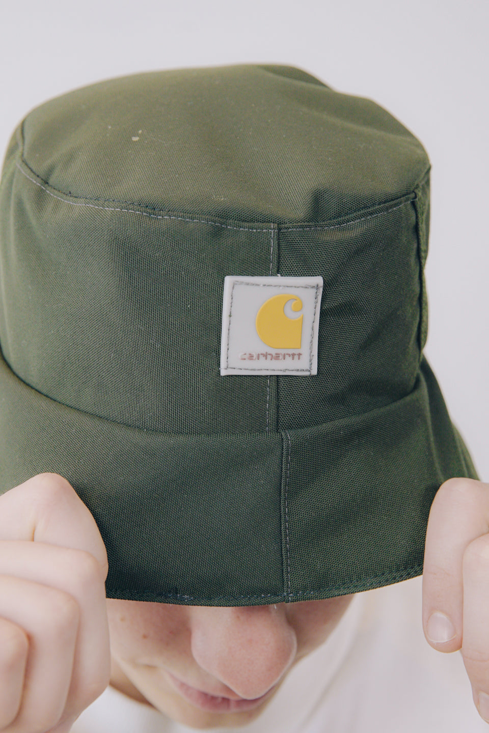 Rework Carhartt Nylon Reversible Bucket Hat S/M