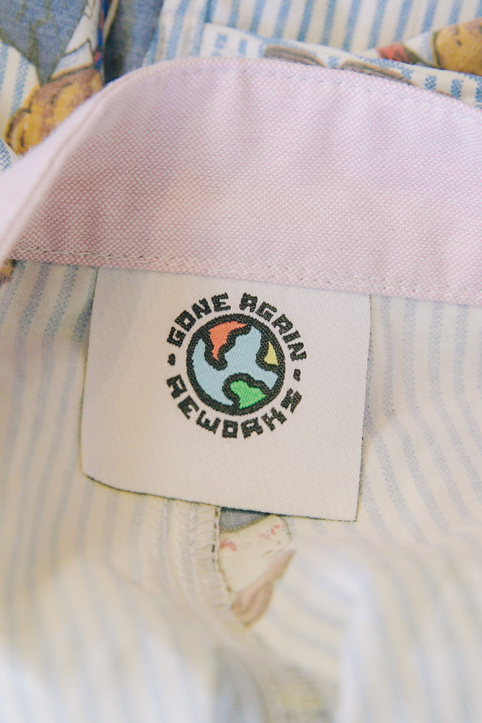 Rework Polo Bear Pouch Pocket Flared Cargo Pants