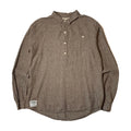 Sitka Pinstripe 1/4 Button Henley Shirt XL